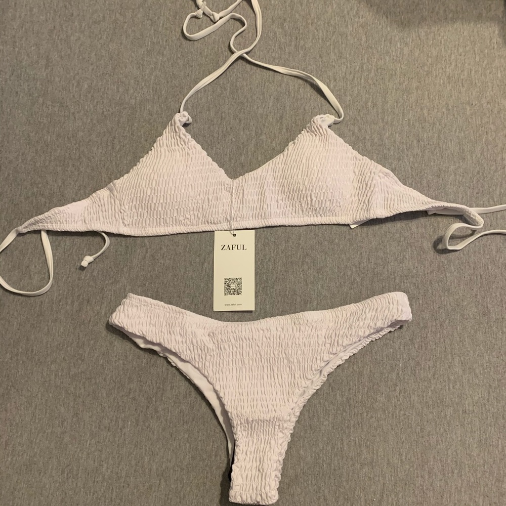 Zaful White Bikini🌴
